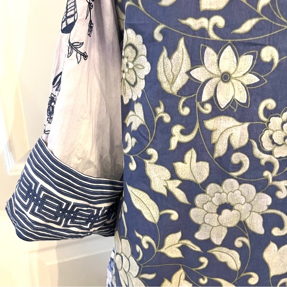 Sapphire Bohemian Cotton Tunic ,Sz, XXS - Picture 8 of 14